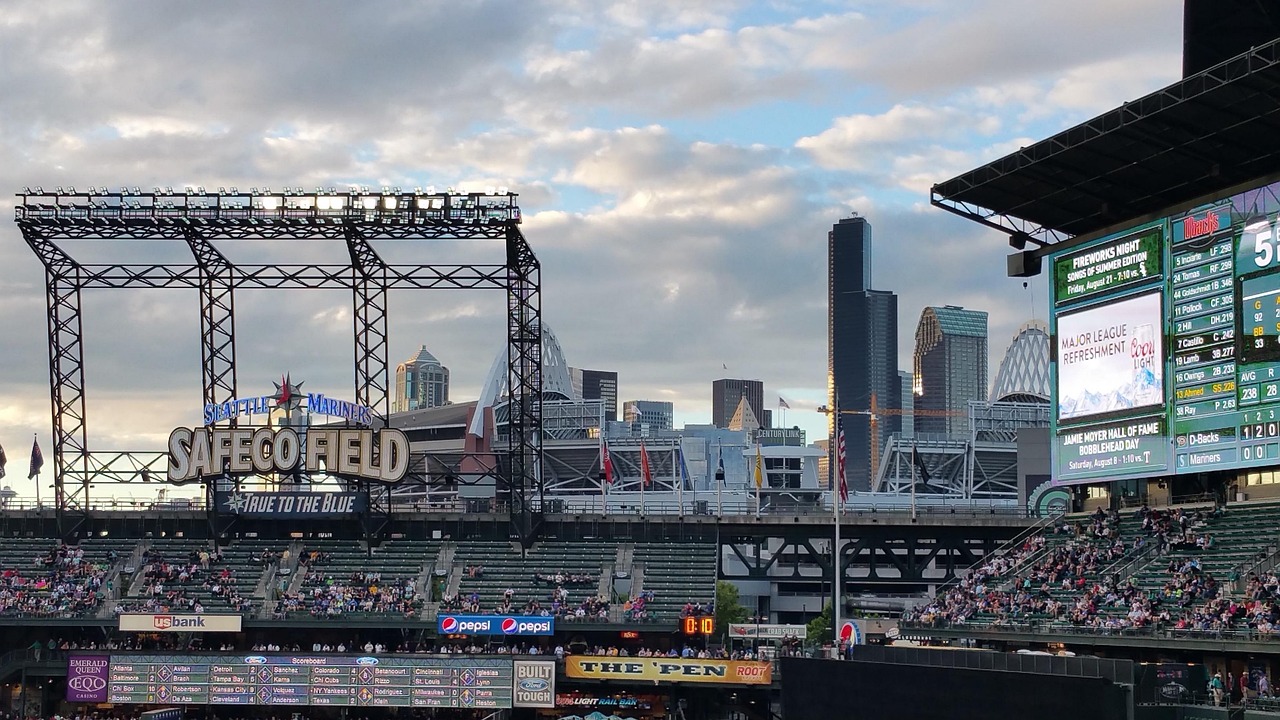 view of seattle from safeco field