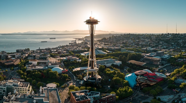 space needle skyline